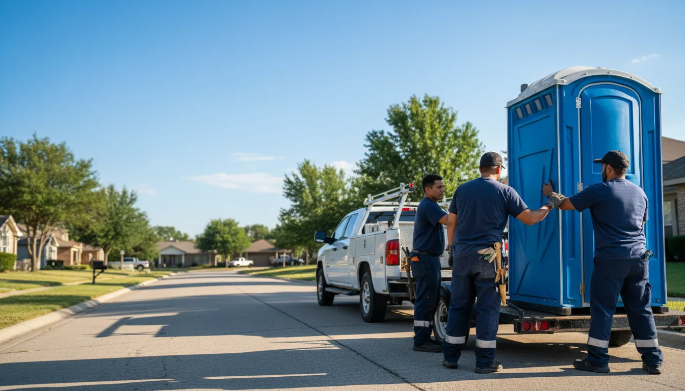 Portable Toilet Rental in Eva, AL near me